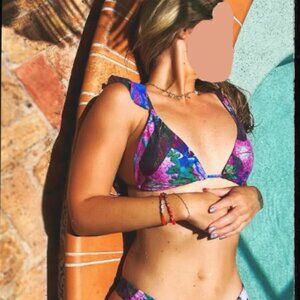 Color Splash 3-Piece Bikini Set